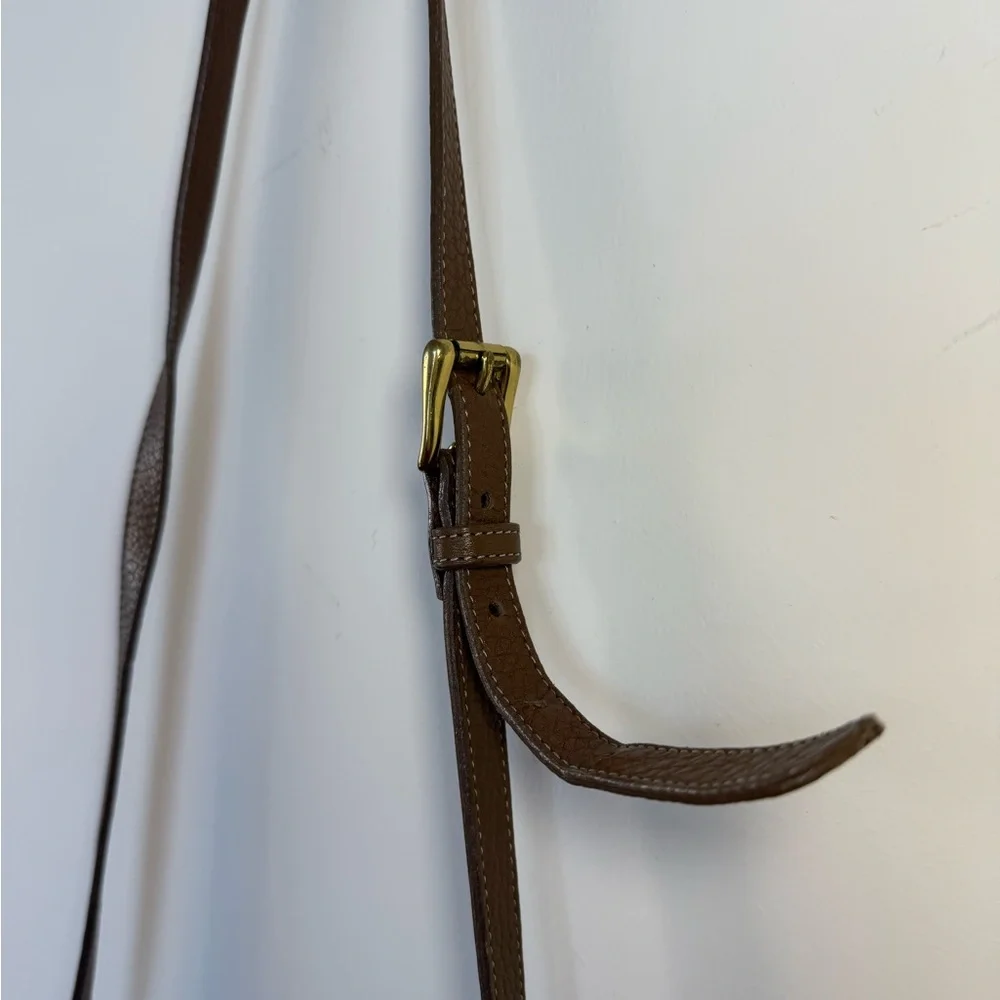 Vintage 90s Dooney and Bourke leather crossbody - Picture 3 of 10